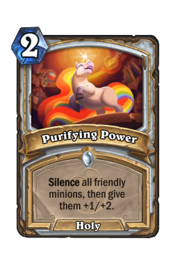 Purifying Power