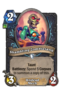 Shambling Zombietank