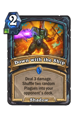 Down with the Ship