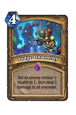 Judge Unworthy