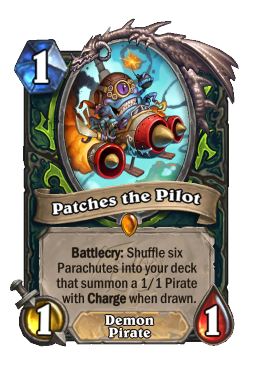 Patches the Pilot