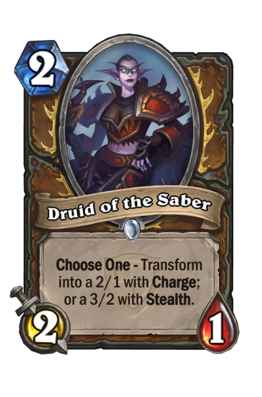 Druid of the Saber