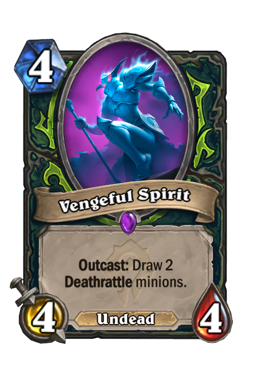 Vengeful Spirit (Forged in the Barrens) - Hearthstone Card