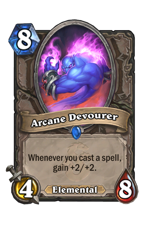 Arcane Devourer - Hearthstone Card - HSReplay.net