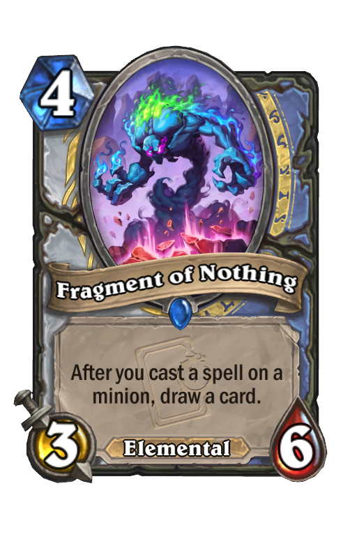 Fragment of Nothing