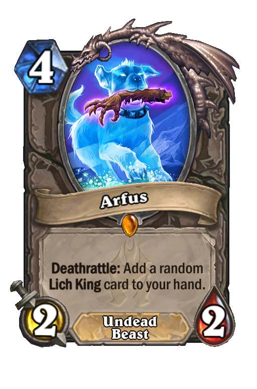 Arfus (Knights of the Frozen Throne) - Best Hearthstone Decks ...