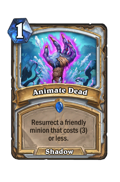 Animate Dead Best Hearthstone Decks HSReplay
