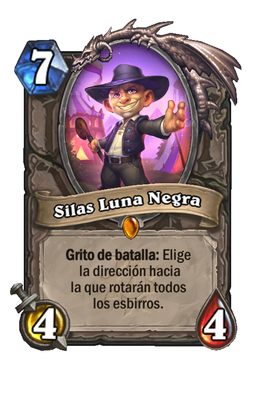 Silas Luna Negra (Locura en la Feria de la Luna Negra) Hearthstone