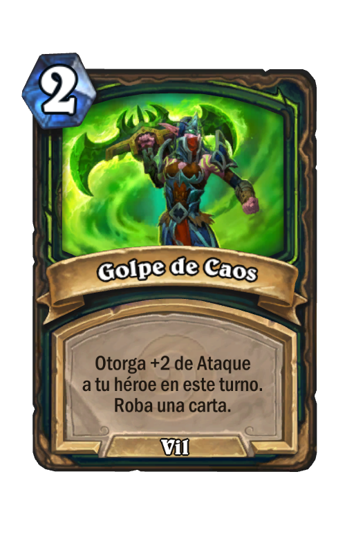 golpe juego de cartas