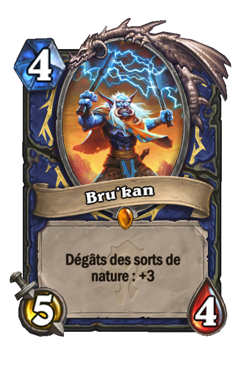 Serviteur amplifiant les sorts de Nature