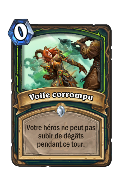 Voile corrompu Initi chasseur de d mons Carte Hearthstone