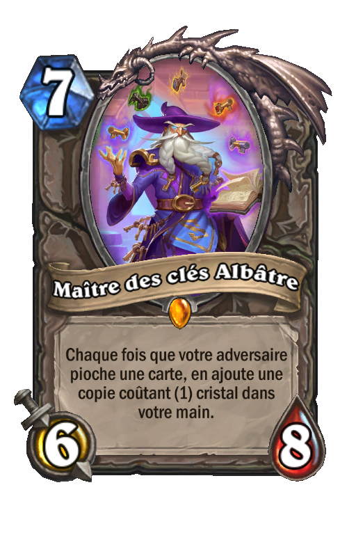 Alabaster Keymaster — Hearthstone card