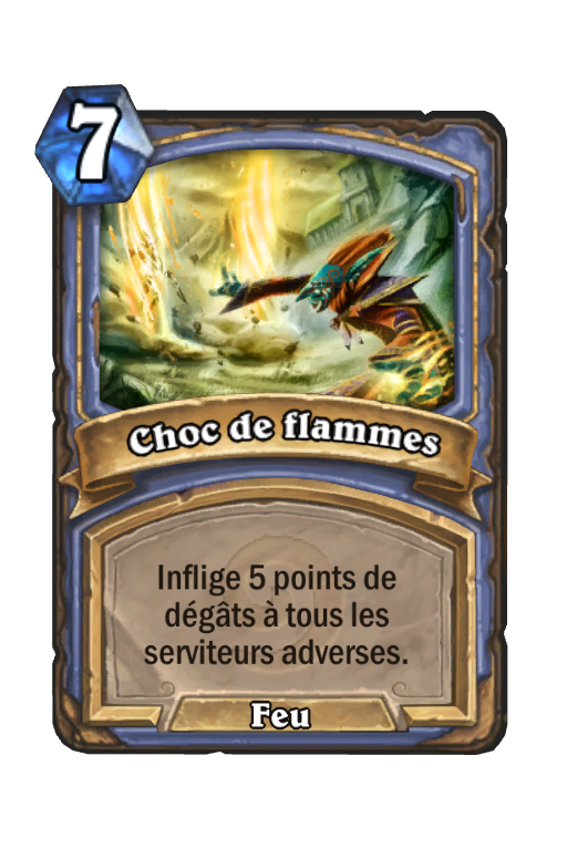 Flamestrike, the iconic group removal spell in Arena