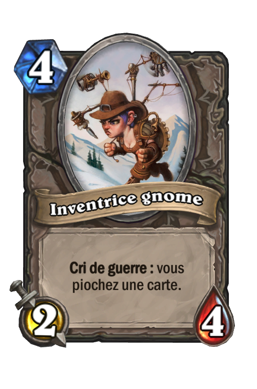 Carte Inventeur gnome en français
