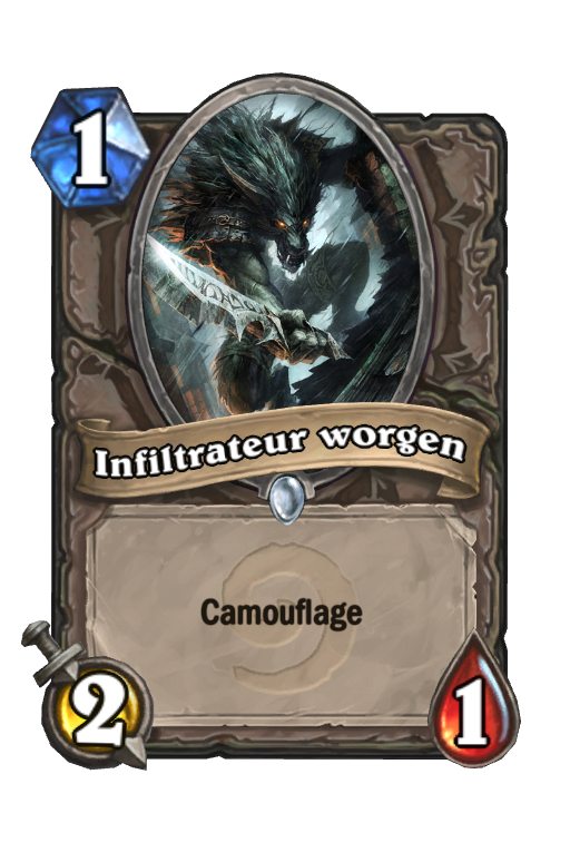 Infiltrateur worgen, mini-serviteur Camouflage