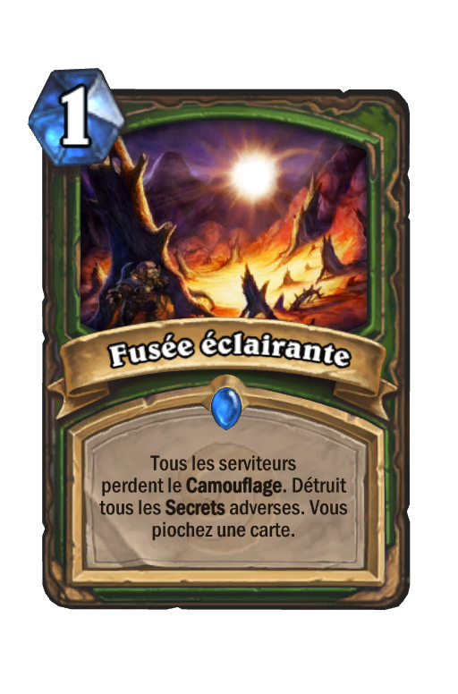 Fusée éclairante (Classique) - Carte Hearthstone - HSReplay.net