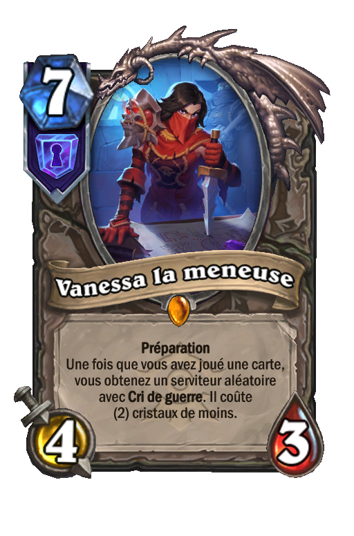 Carte Hearthstone Vanessa la meneuse