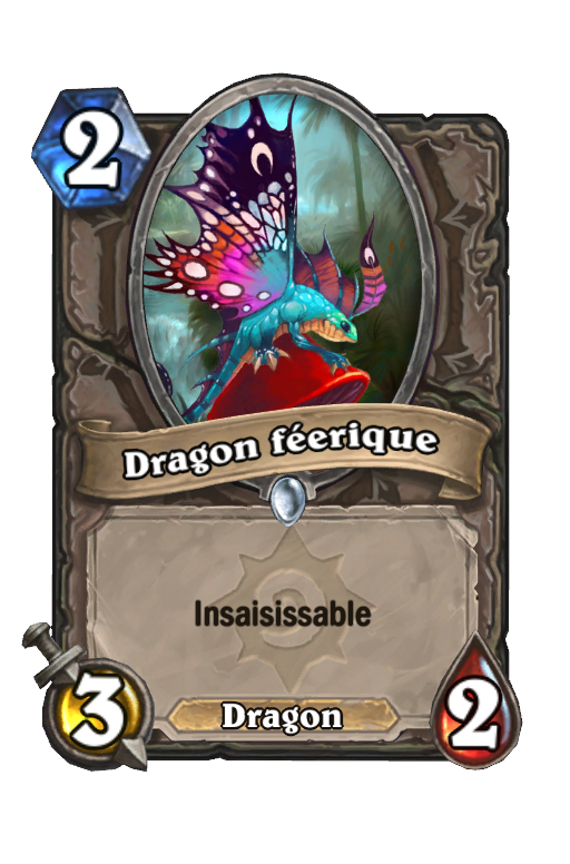 Dragon féerique, l'Insaisissable historique