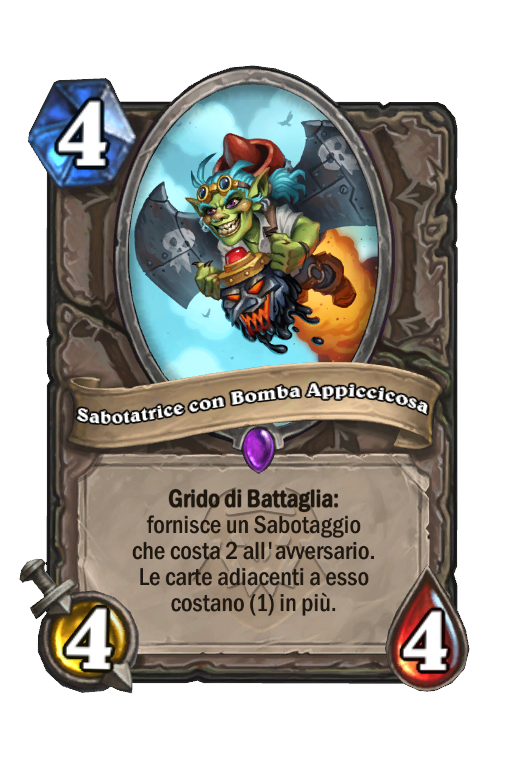Sabotatrice con Bomba Appiccicosa