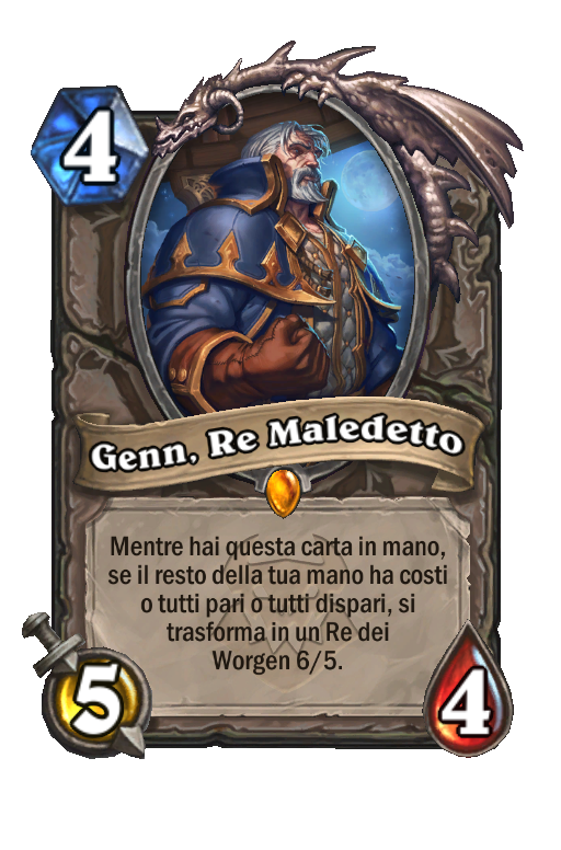 Genn, Re Maledetto