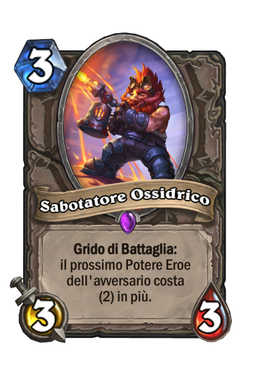 Sabotatore Ossidrico