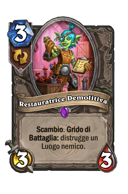Restauratrice Demolitiva