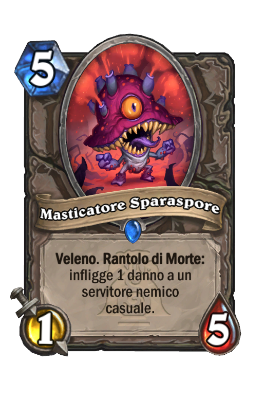 Masticatore Sparaspore