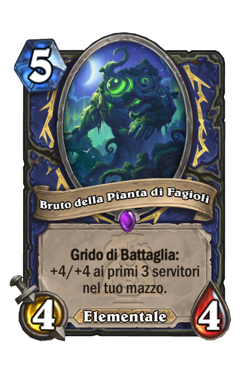 Bruto della Pianta di Fagioli
