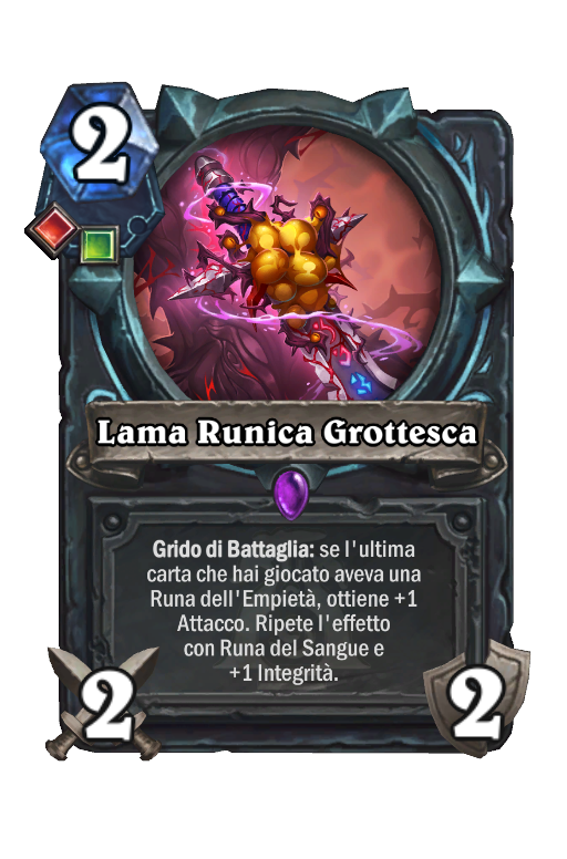 Lama Runica Grottesca