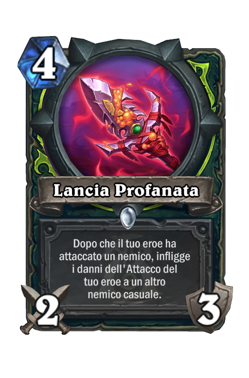 Lancia Profanata