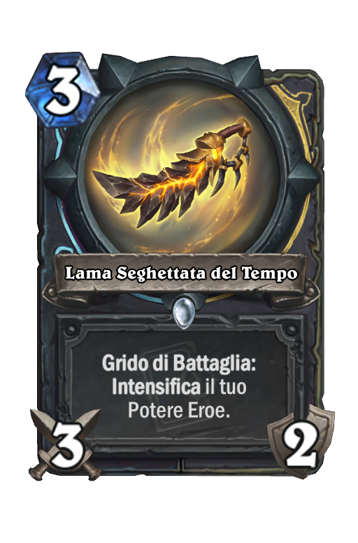 Lama Seghettata del Tempo