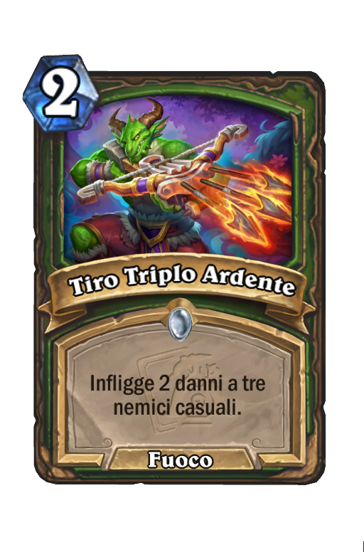 Tiro Triplo Ardente