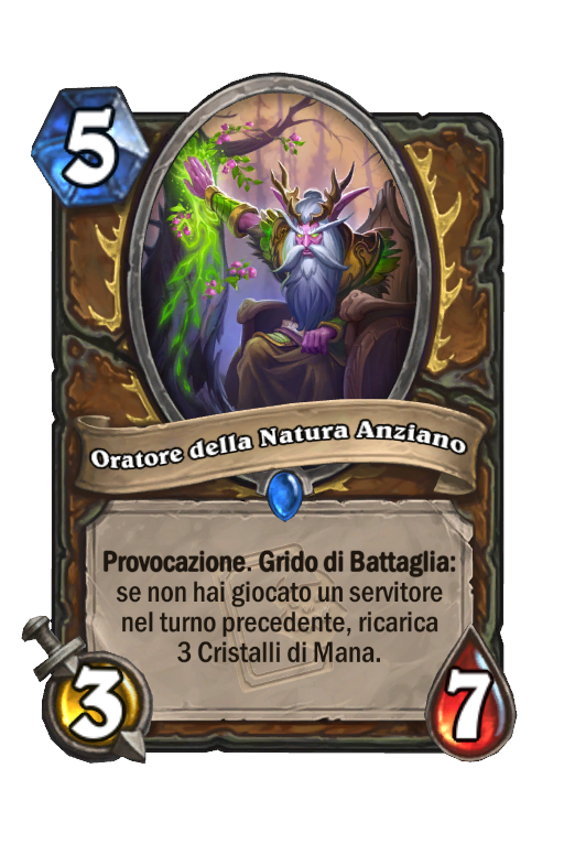 Oratore della Natura Anziano