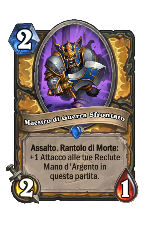 Maestro di Guerra Sfrontato