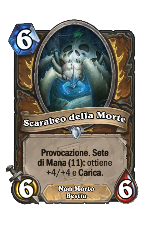 Scarabeo Della Morte Best Hearthstone Decks Hsreplay Net