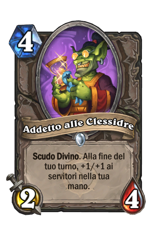 Addetto alle Clessidre