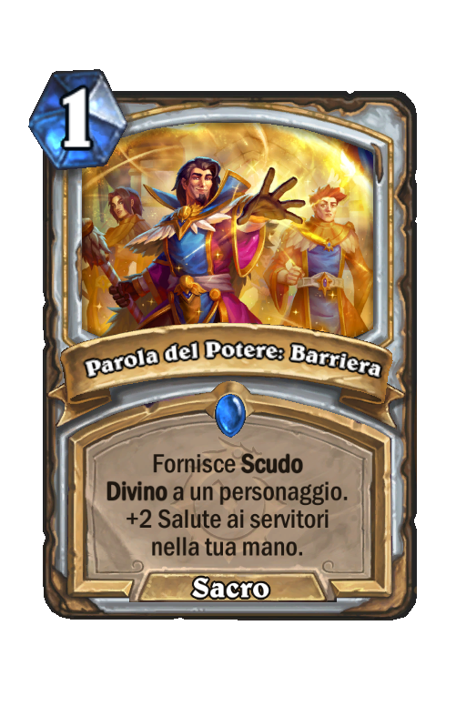 Parola del Potere: Barriera