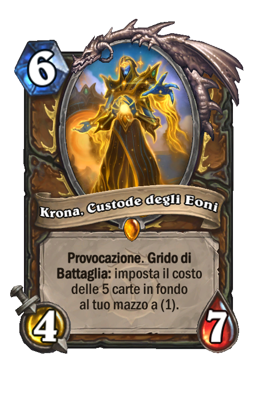 Krona, Custode degli Eoni