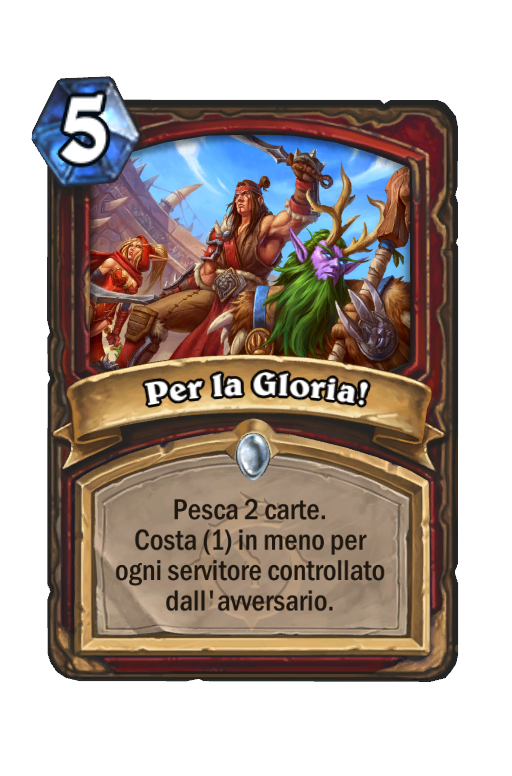Per la Gloria!