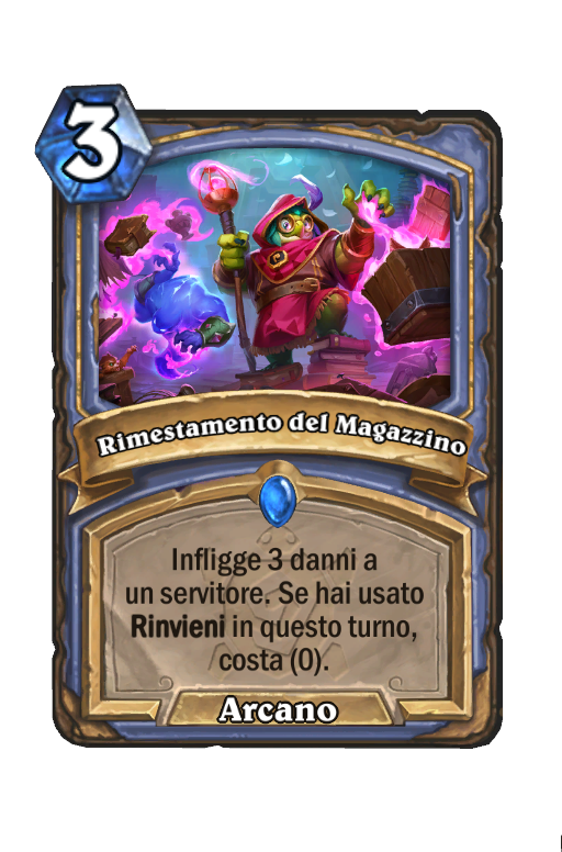 Rimestamento del Magazzino