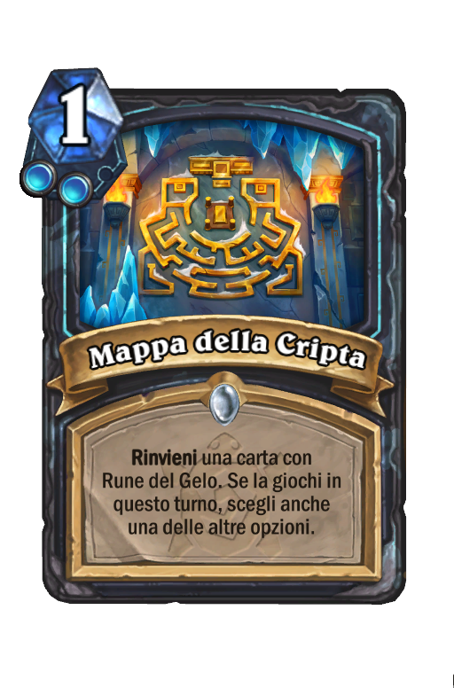 Mappa della Cripta