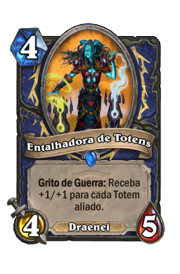 Entalhadora de Totens