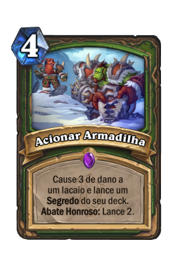 Acionar Armadilha