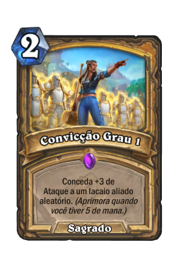 Convicção Grau 1
