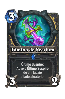 Lâmina de Necrium