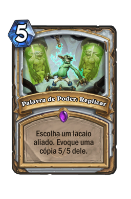 Palavra de Poder: Replicar