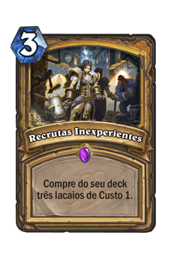 Recrutas Inexperientes