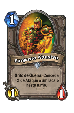 Sargento Abusivo