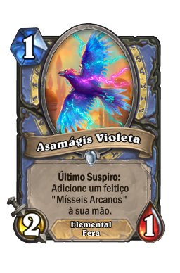 Asamágis Violeta