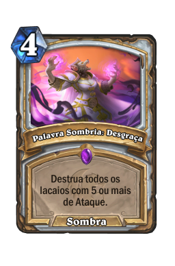Palavra Sombria: Desgraça